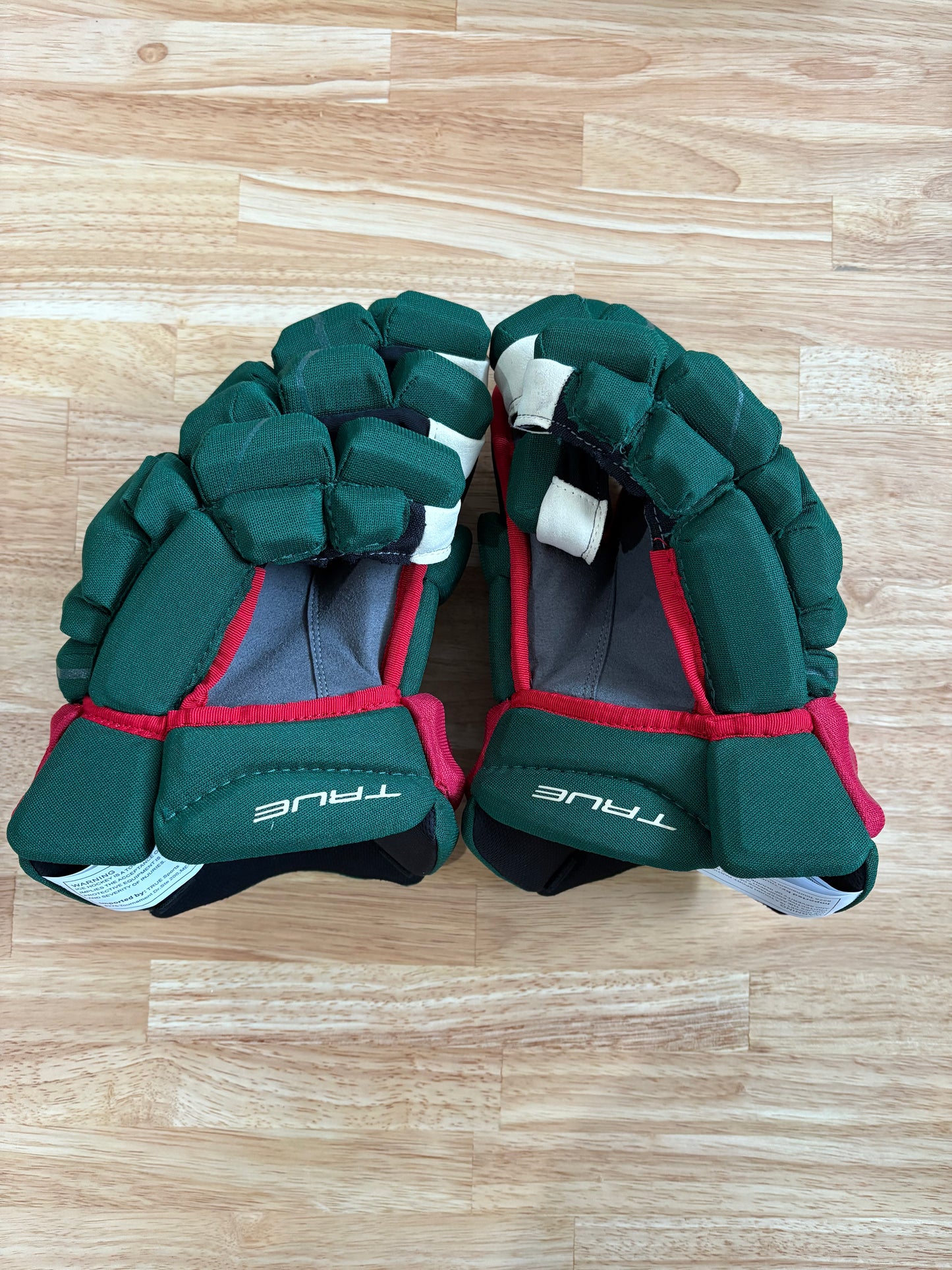 New Minnesota Wild True 13.5" Pro Stock Zuccarello Catalyst 9X Pro Gloves