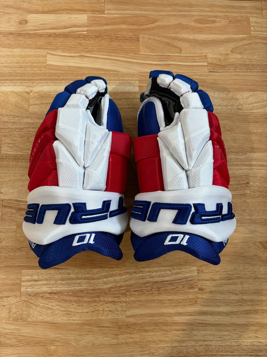 New New York Rangers True 13" Pro Stock Panarin Catalyst 9X Pro Gloves