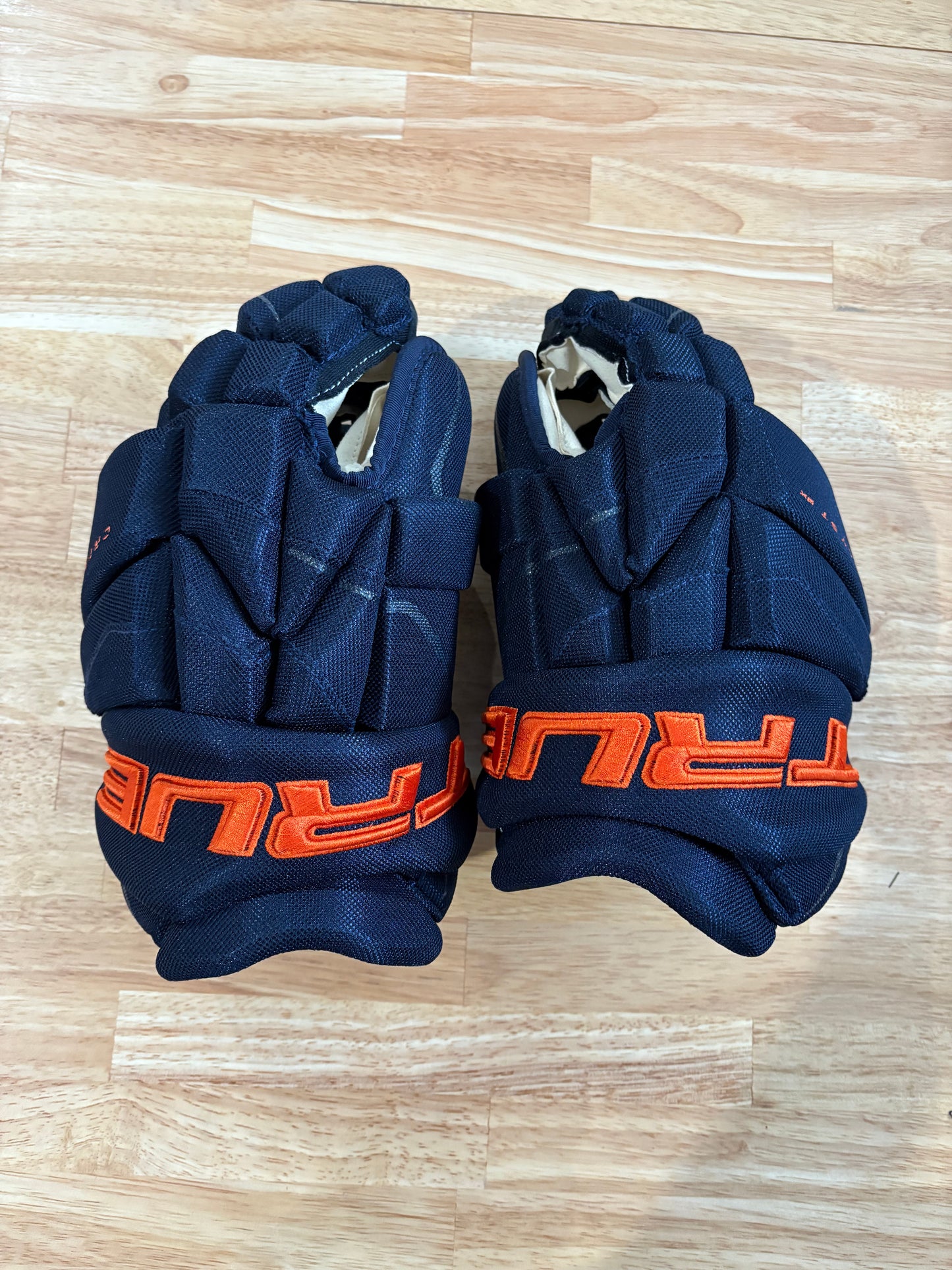 New Edmonton Oilers Navy True 13" Pro Stock Catalyst 9X Pro Gloves