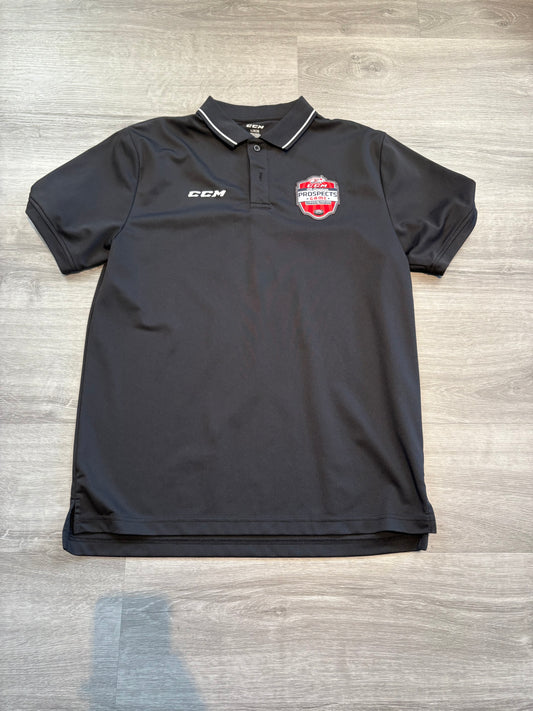 New USA Black CCM 2016 All-American Prospects Game Short Sleeve Polo (Large)