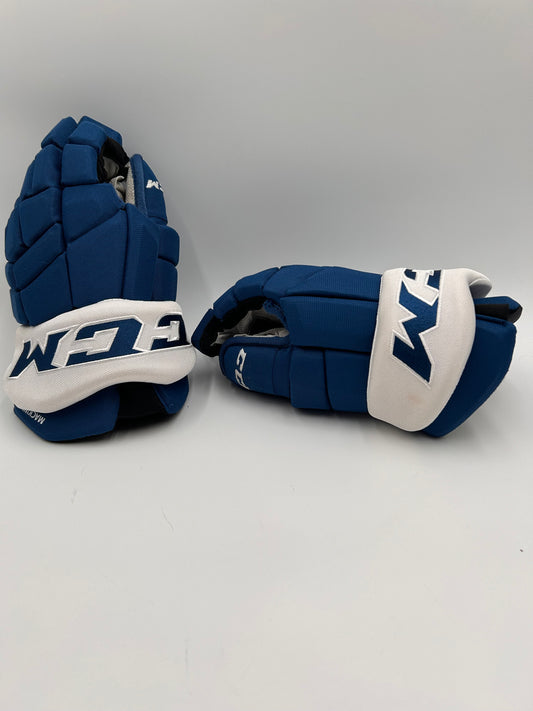 Nathan MacKinnon Colorado Avalanche Game Worn Gloves
