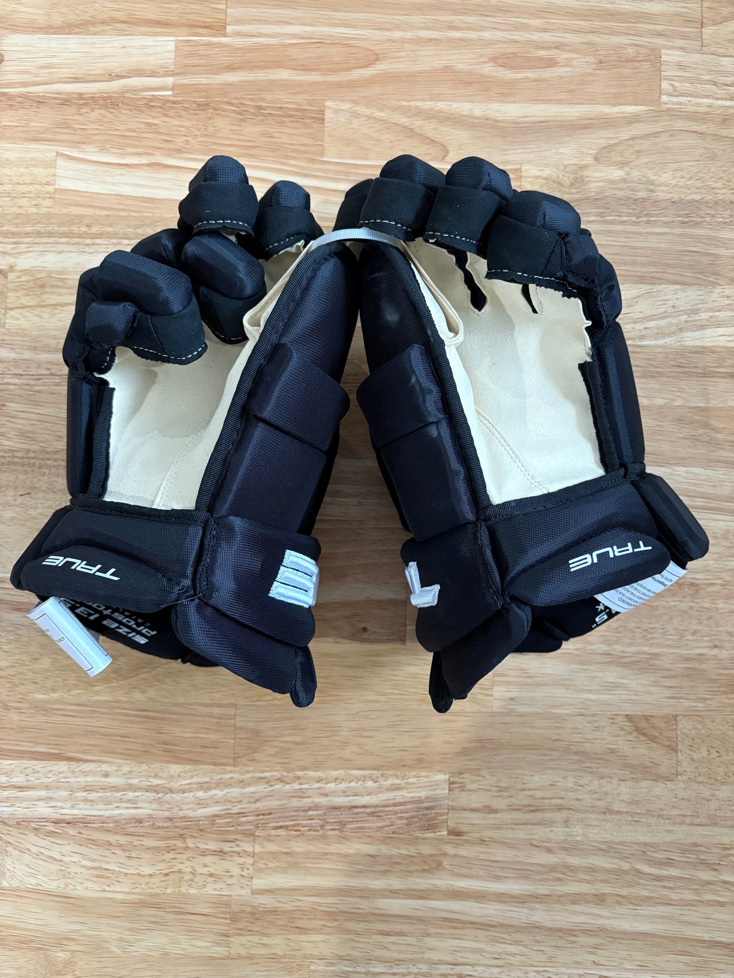 New Columbus Blue Jackets True 13" Pro Stock Foudy Catalyst 9X Pro Gloves