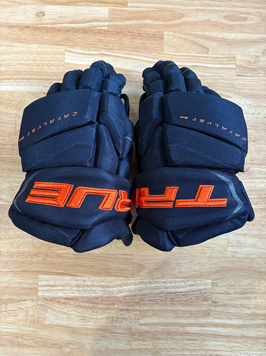 New Edmonton Oilers True 13.5" Pro Stock Catalyst 9X Pro Gloves