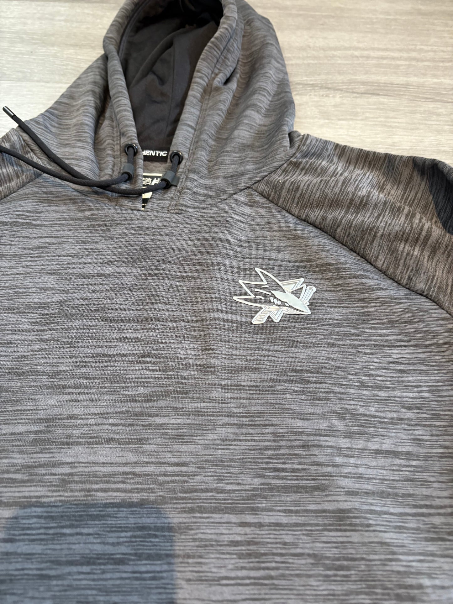 San Jose Sharks Player Issued Gray Fanatics Men's Sweatshirt (Multiple Sizes)