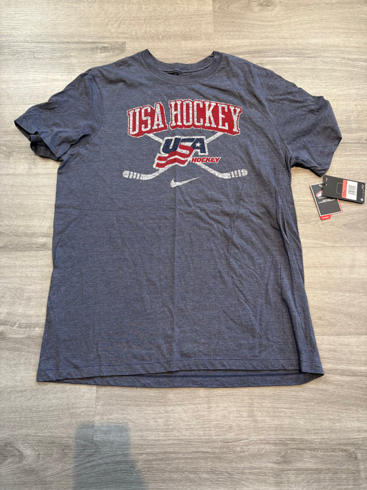 New Team USA Blue Nike Short Sleeve Shirt (Large)