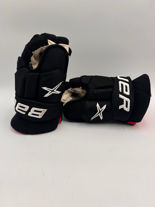 Trevor Zegras Anaheim Ducks Game Worn Gloves