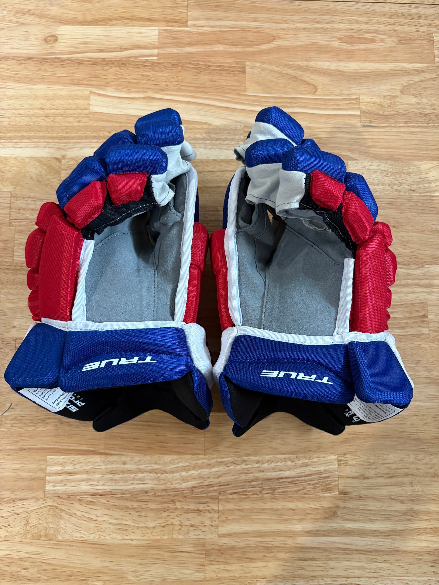 New New York Rangers True 13" Pro Stock Panarin Catalyst 9X Pro Gloves