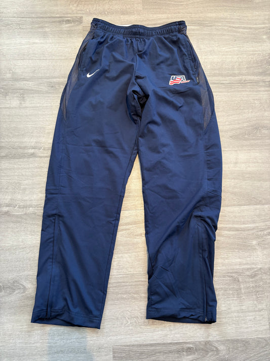 New Team USA Nike Blue Coaching Pants (Large)
