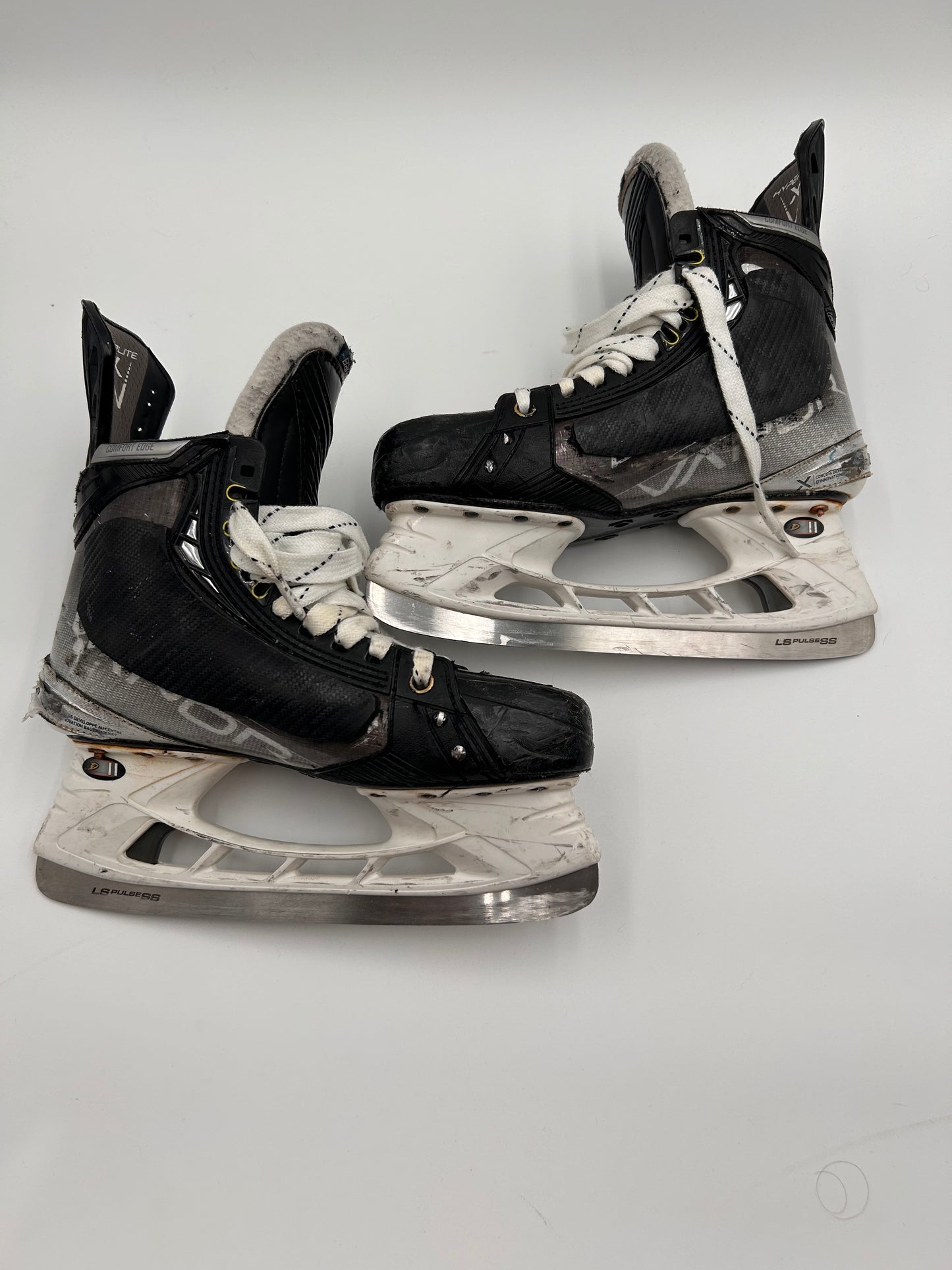 Trevor Zegras Anaheim Ducks Game Worn Photo Matched Skates