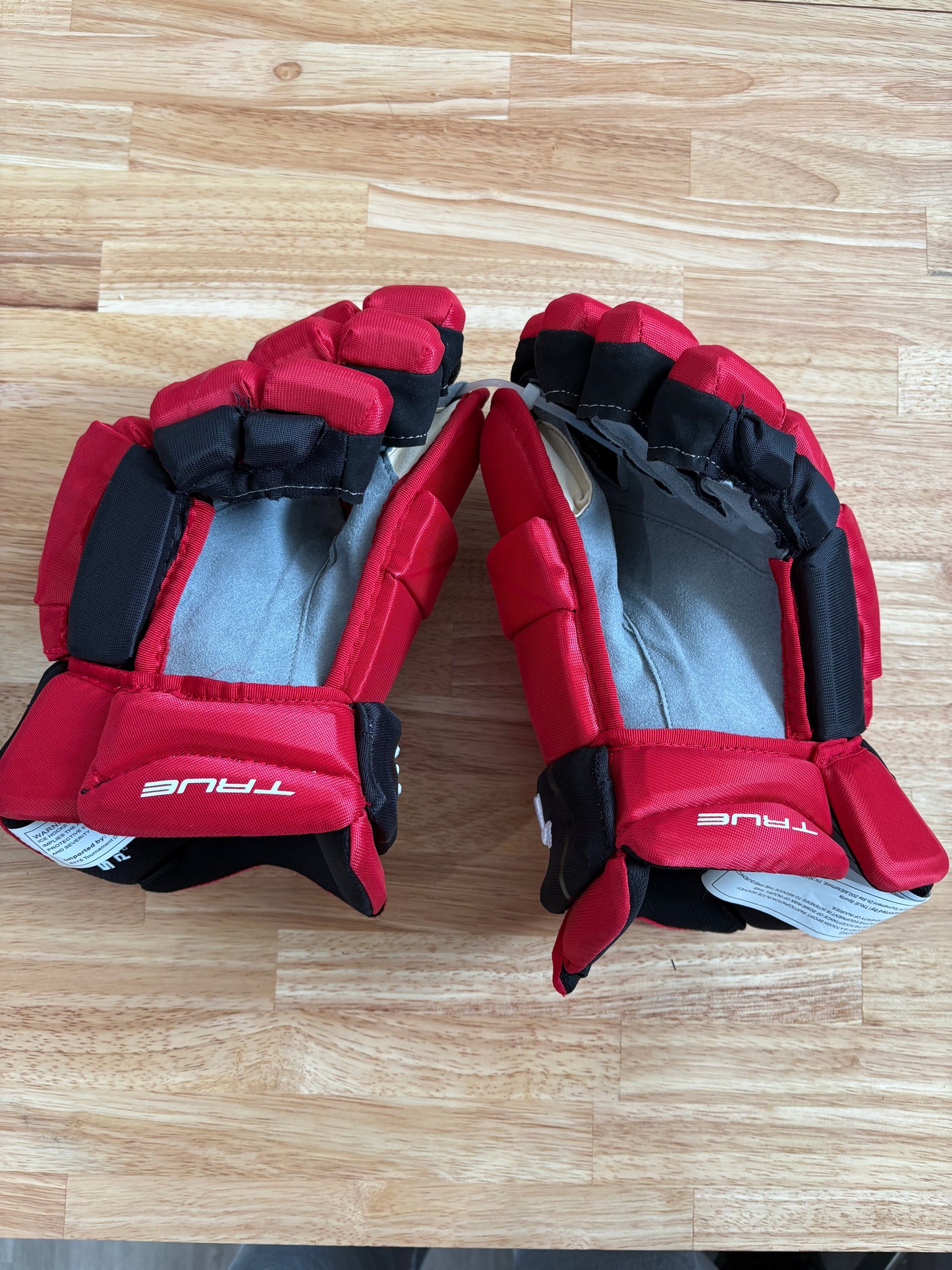 New Carolina Hurricanes True 14" Pro Stock Burns Catalyst 9X Pro Gloves