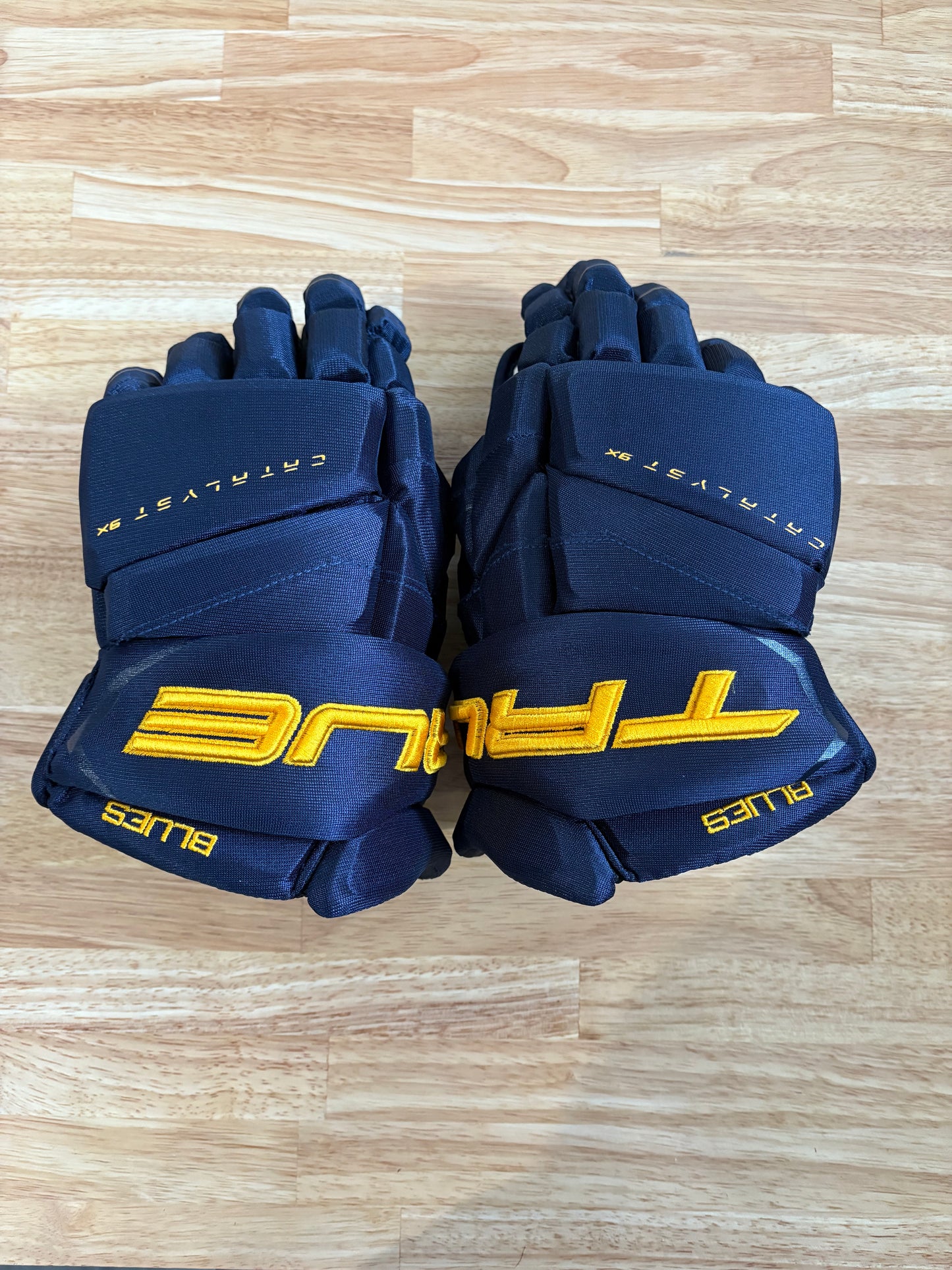 New St. Louis Blues True 13.5" Pro Stock Catalyst 9X Pro Gloves