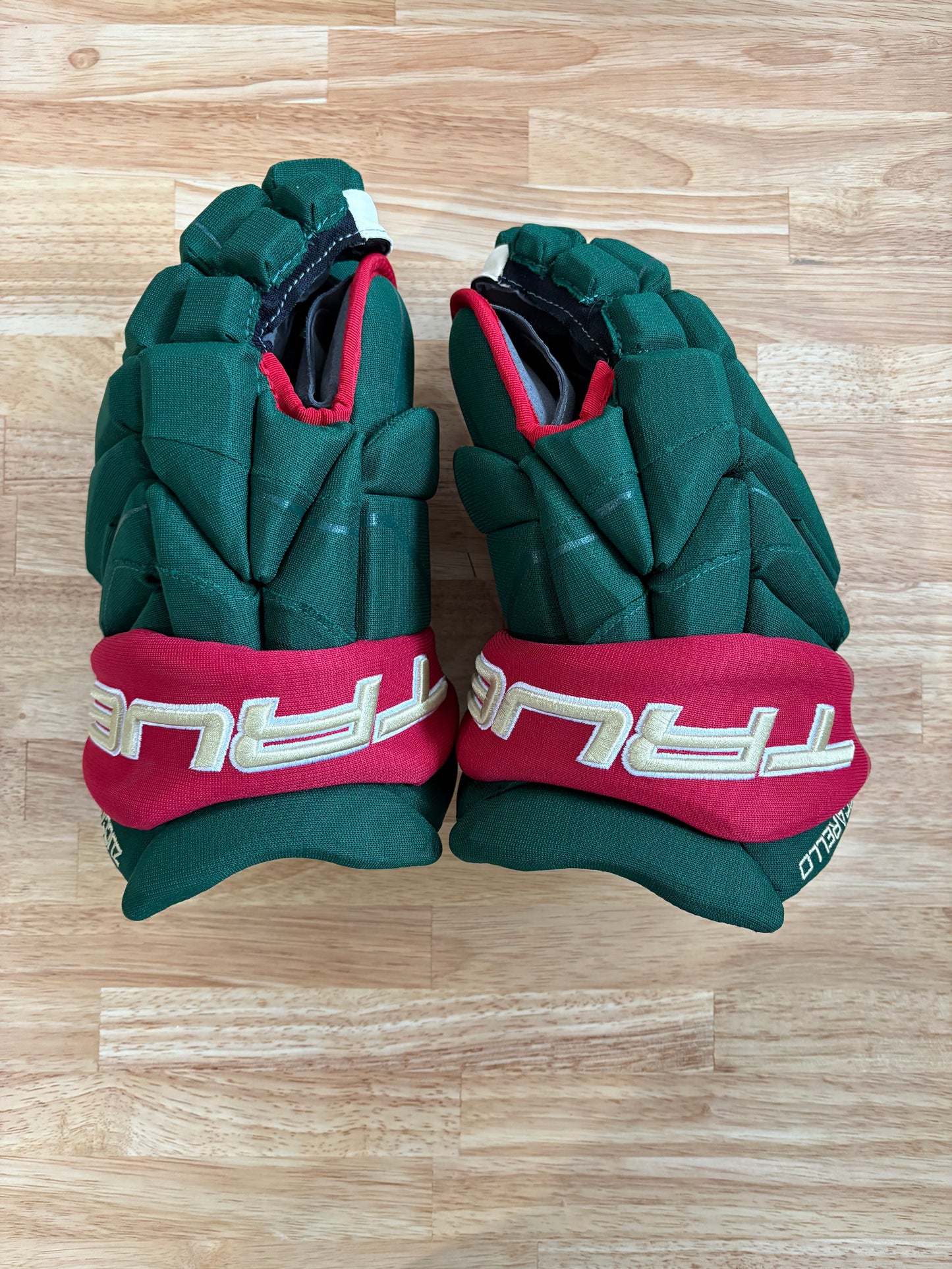 New Minnesota Wild True 13.5" Pro Stock Zuccarello Catalyst 9X Pro Gloves