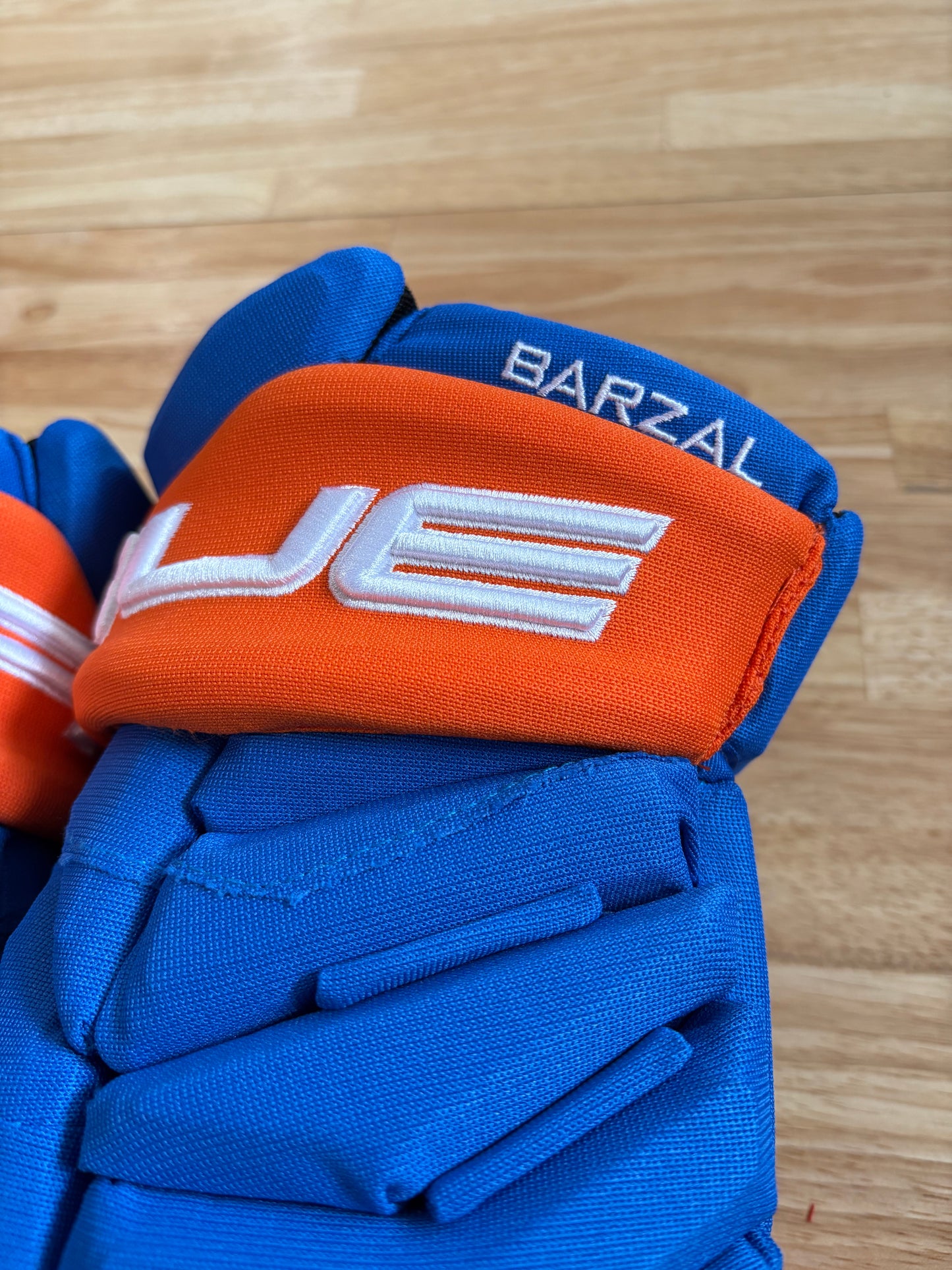 New New York Islanders True 13.5" Pro Stock Barzal Catalyst 9X Pro Gloves