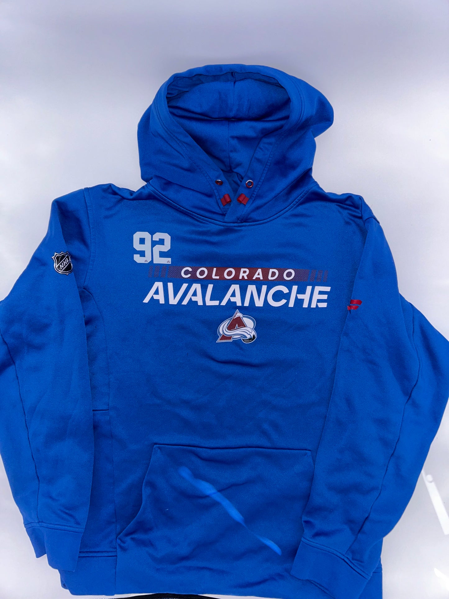 Gabe Landeskog Worn Colorado Avalanche Sweatshirt