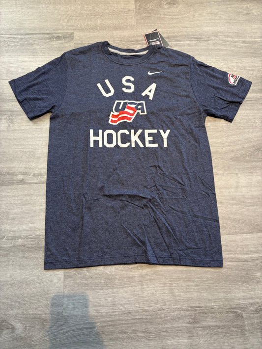 New Team USA Blue Nike Short Sleeve Shirt (Large)