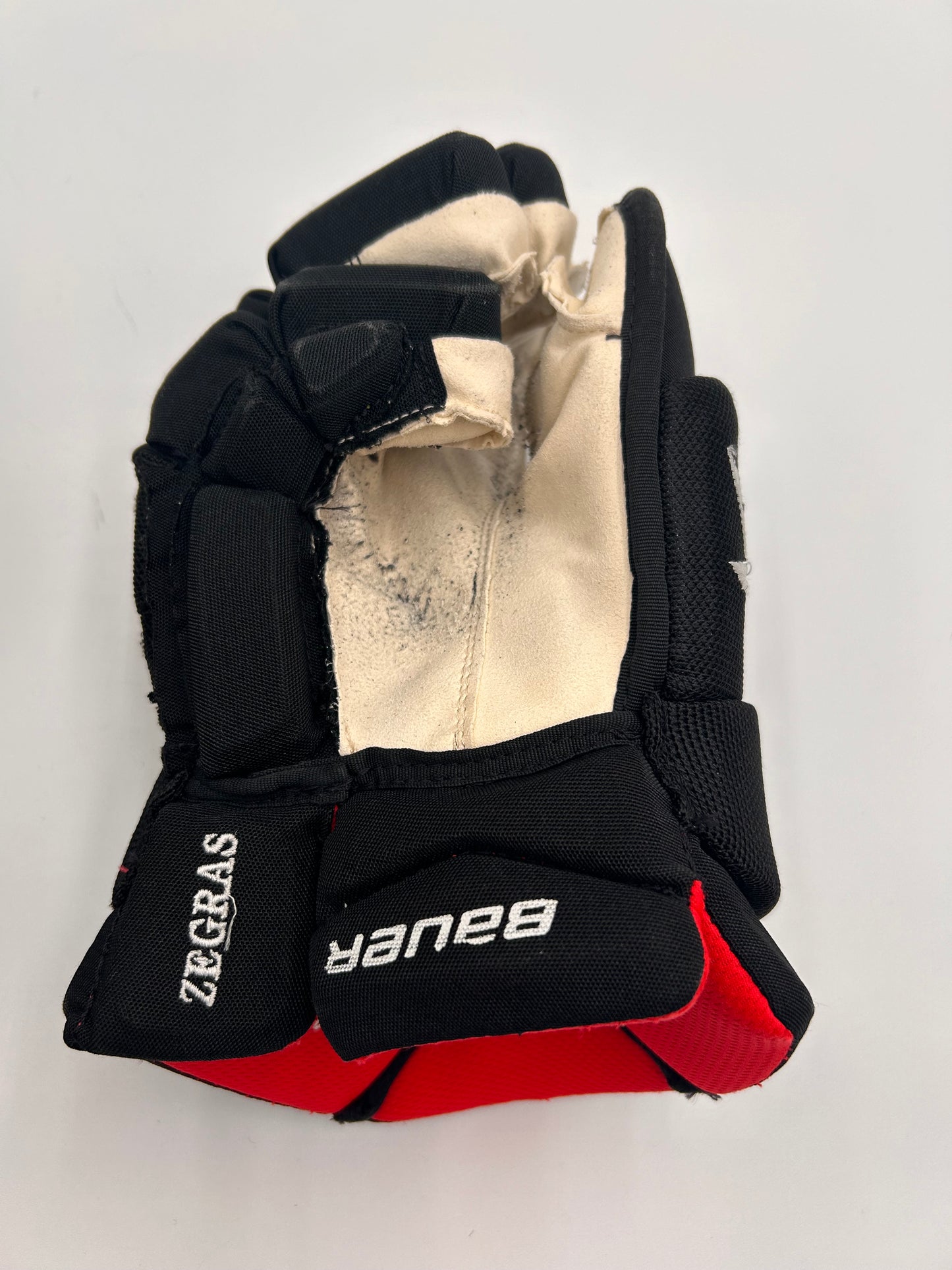 Trevor Zegras Anaheim Ducks Game Worn Gloves