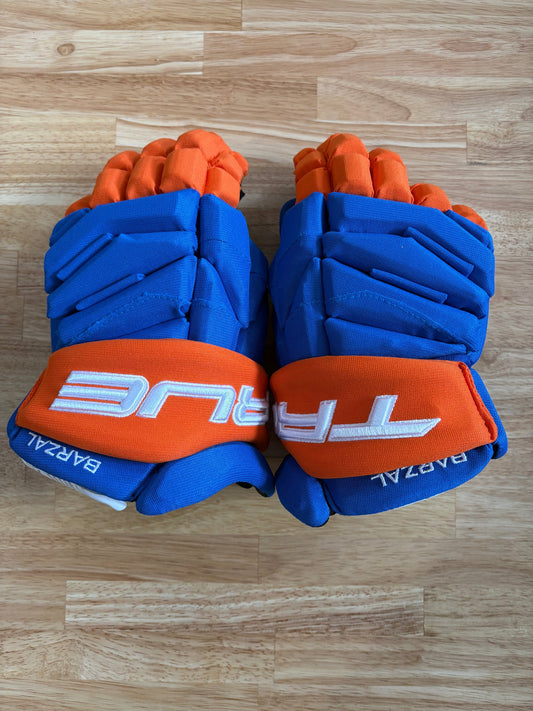 New New York Islanders True 13.5" Pro Stock Barzal Catalyst 9X Pro Gloves