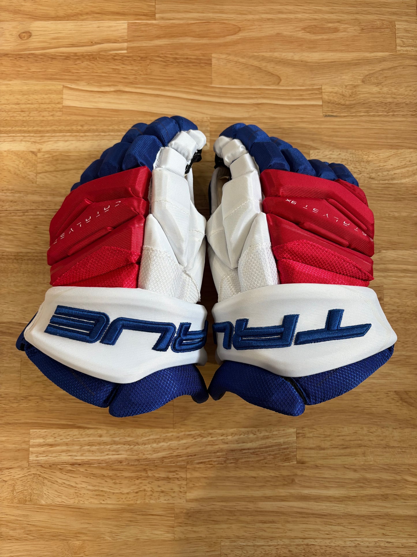 New New York Rangers True 13" Pro Stock Catalyst 9X Pro Gloves