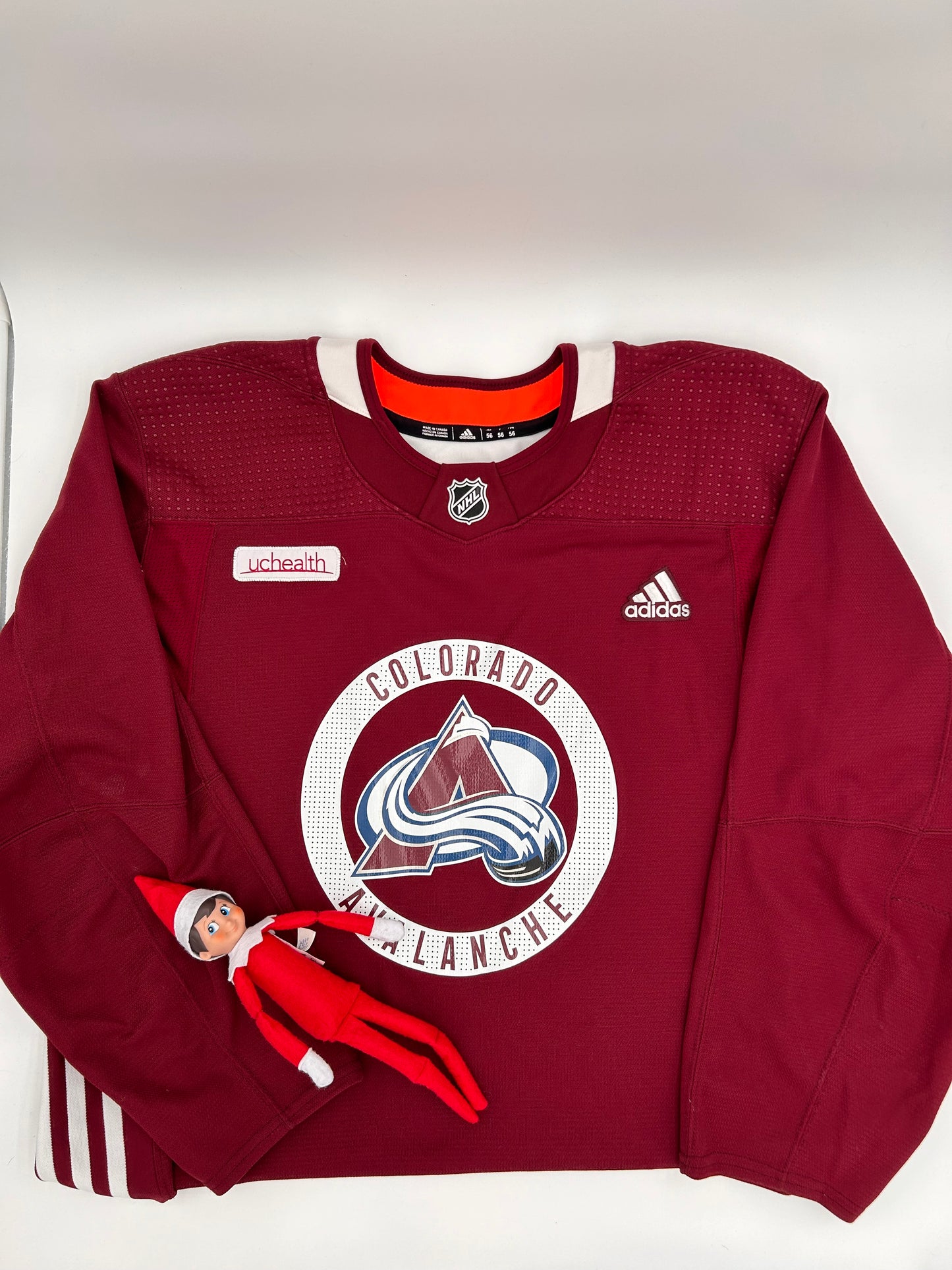 Colorado Avalanche Practice Jersey (UC Health Patch)