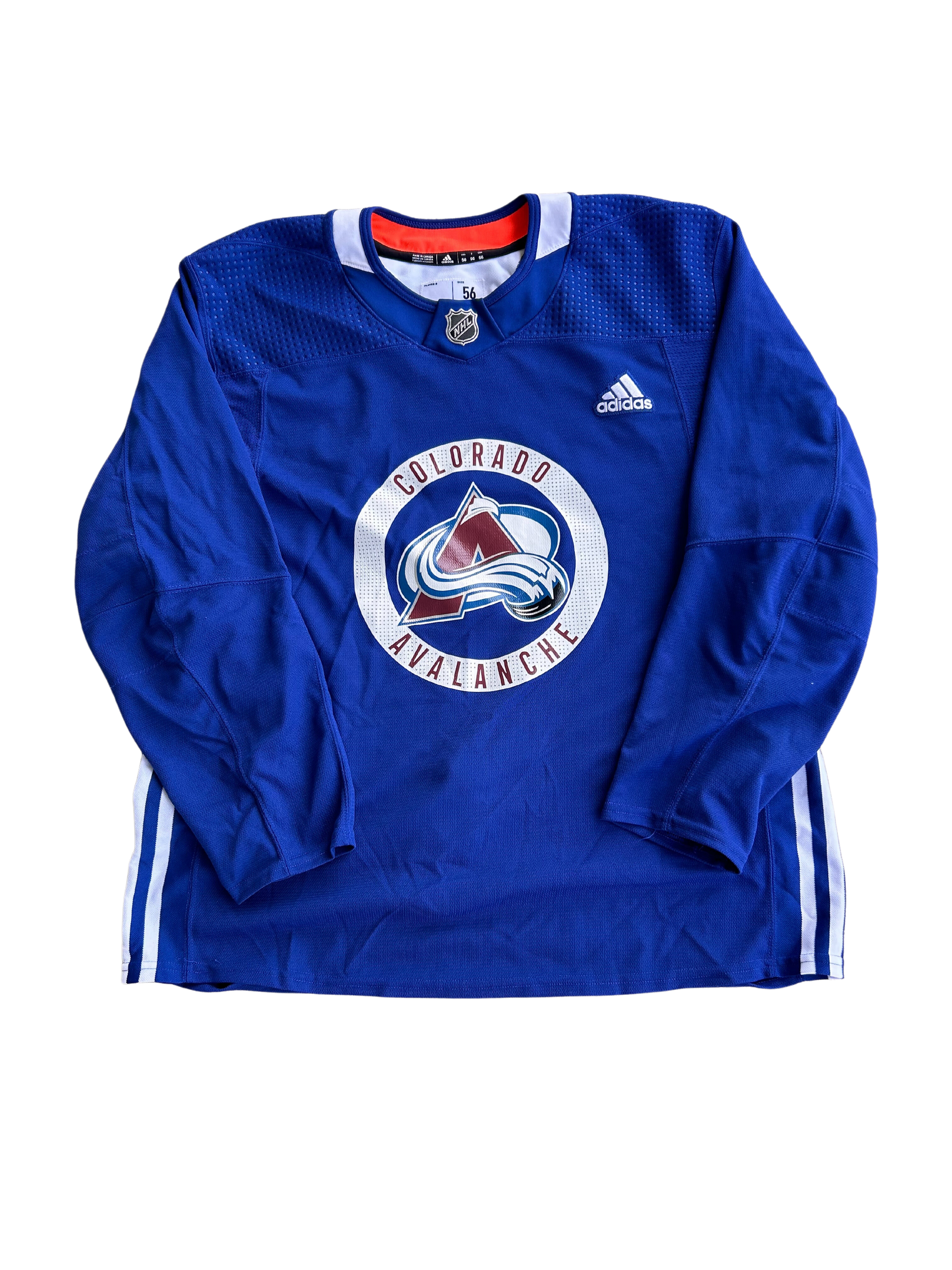 Avalanche practice discount jersey