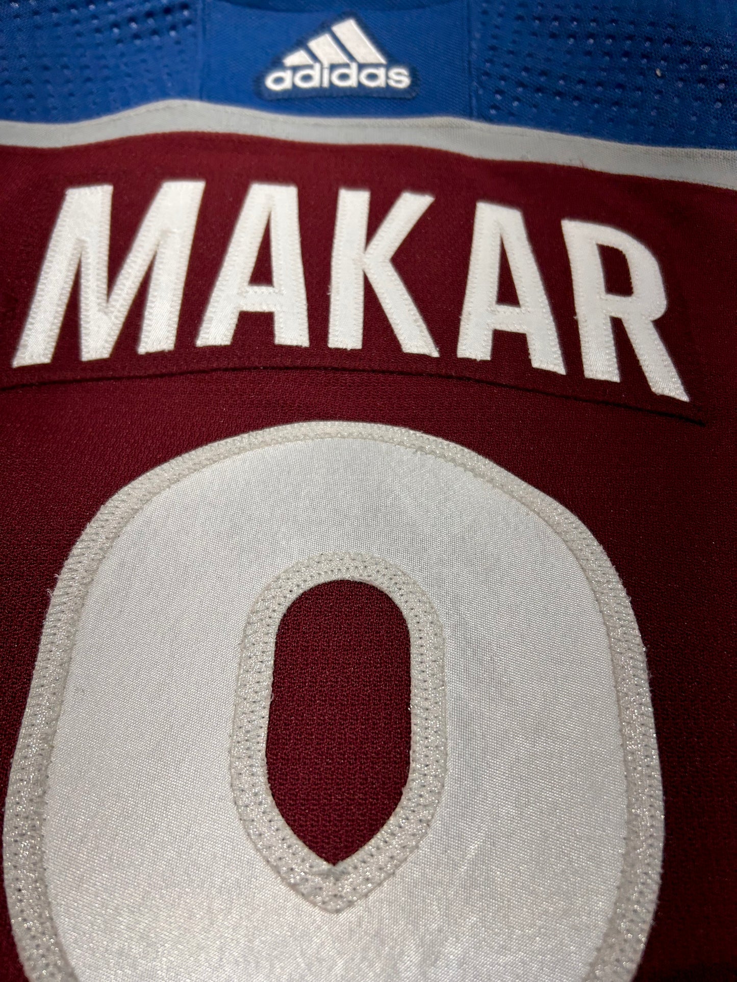 Cale Makar 2022/23 Colorado Avalanche Home #8 Game Worn Jersey