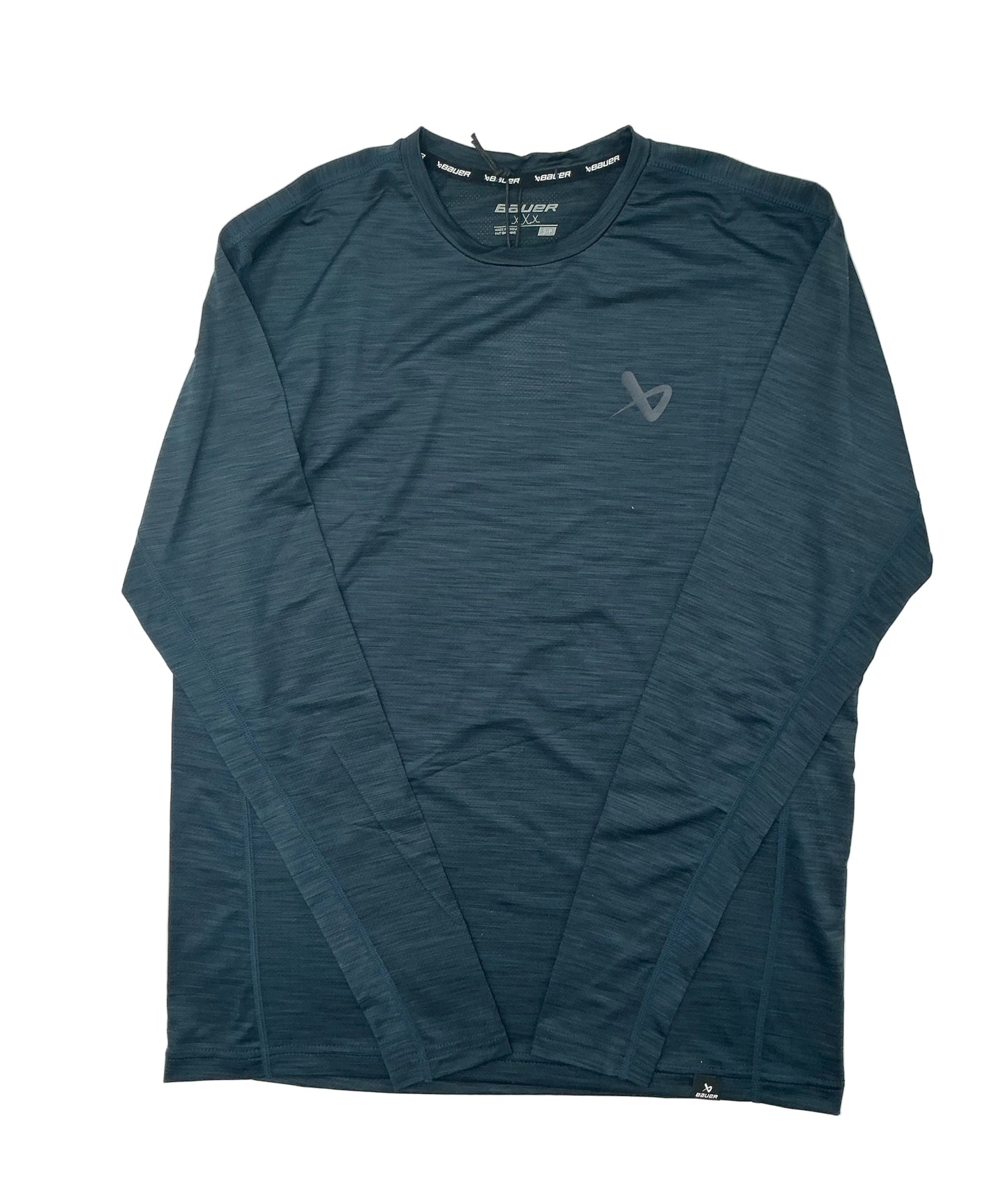 New Navy Bauer Hyperlite Long-Sleeve Tech Tee