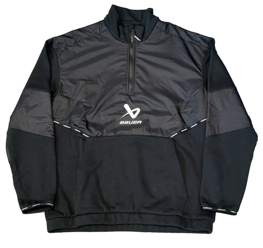 New Black Bauer Hyperlite TEAM Half Zip Pullover