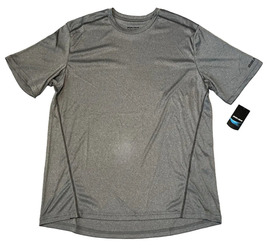 New Grey Bauer Vapor Team Tech Tee