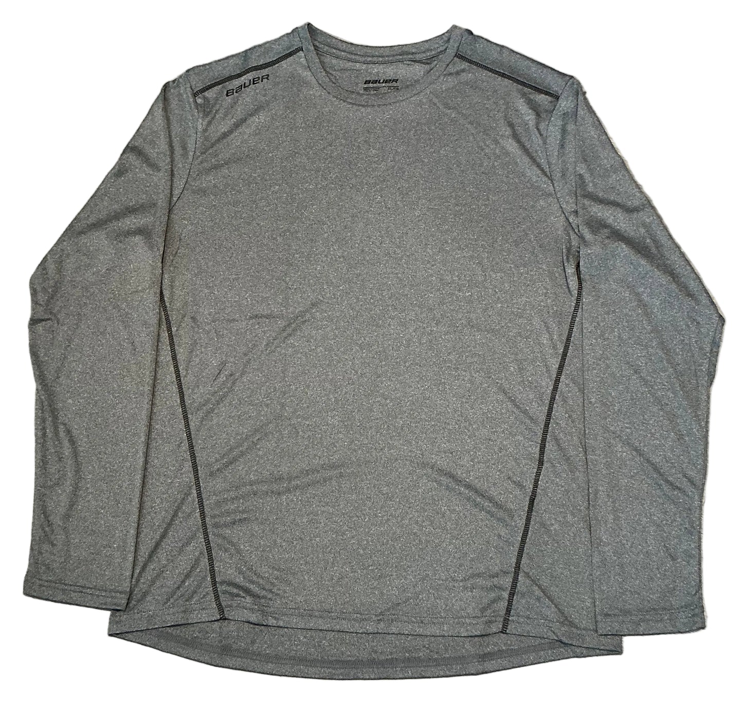 New Grey Bauer Vapor Team Tech Long-Sleeve