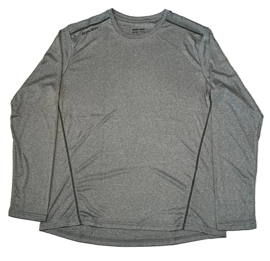 New Grey Bauer Vapor Team Tech Long-Sleeve