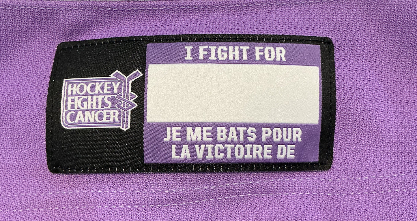 Authentic Colorado Avalanche Hockey Fights Cancer Jersey