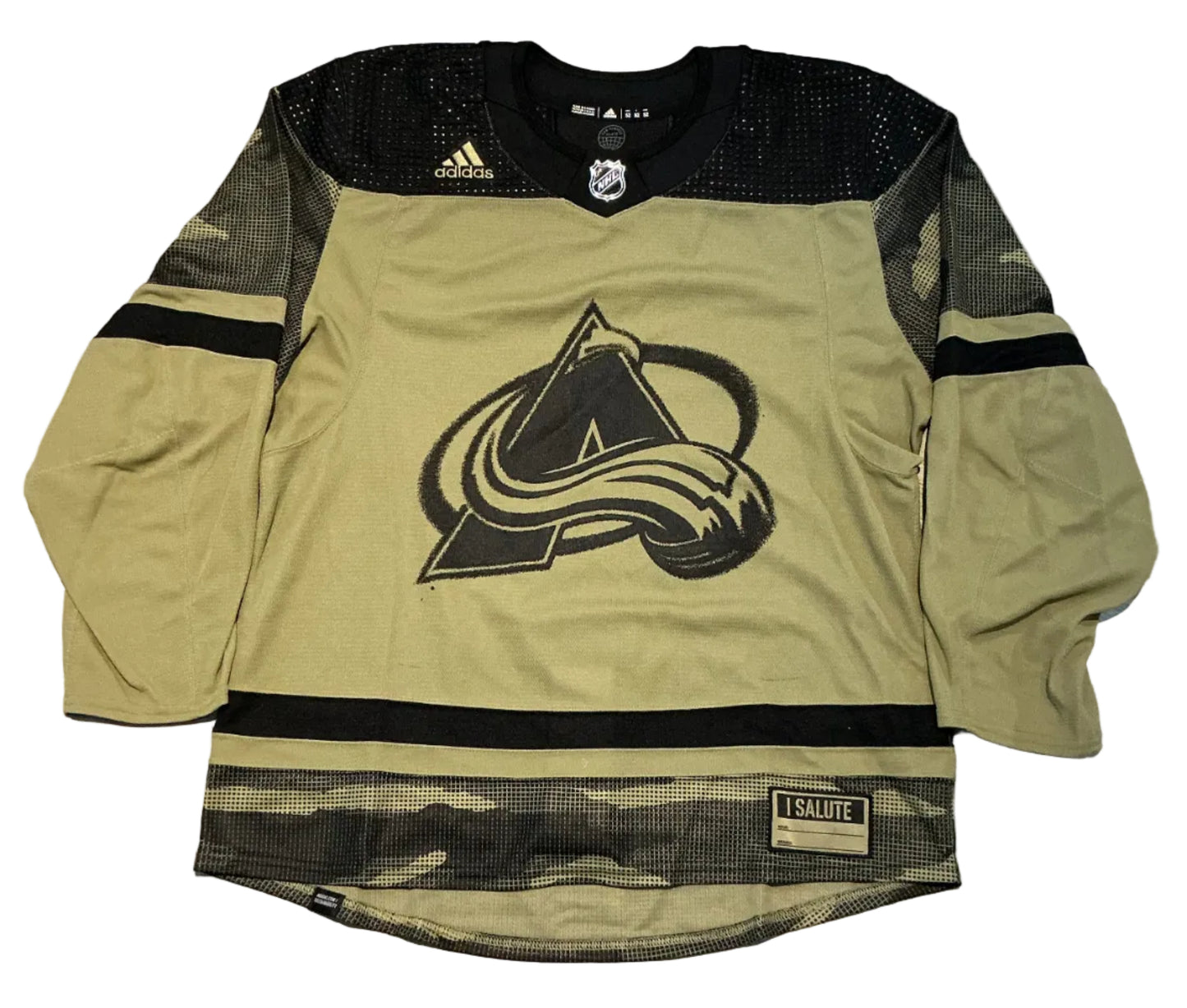 Authentic Colorado Avalanche Military Appreciation Jersey