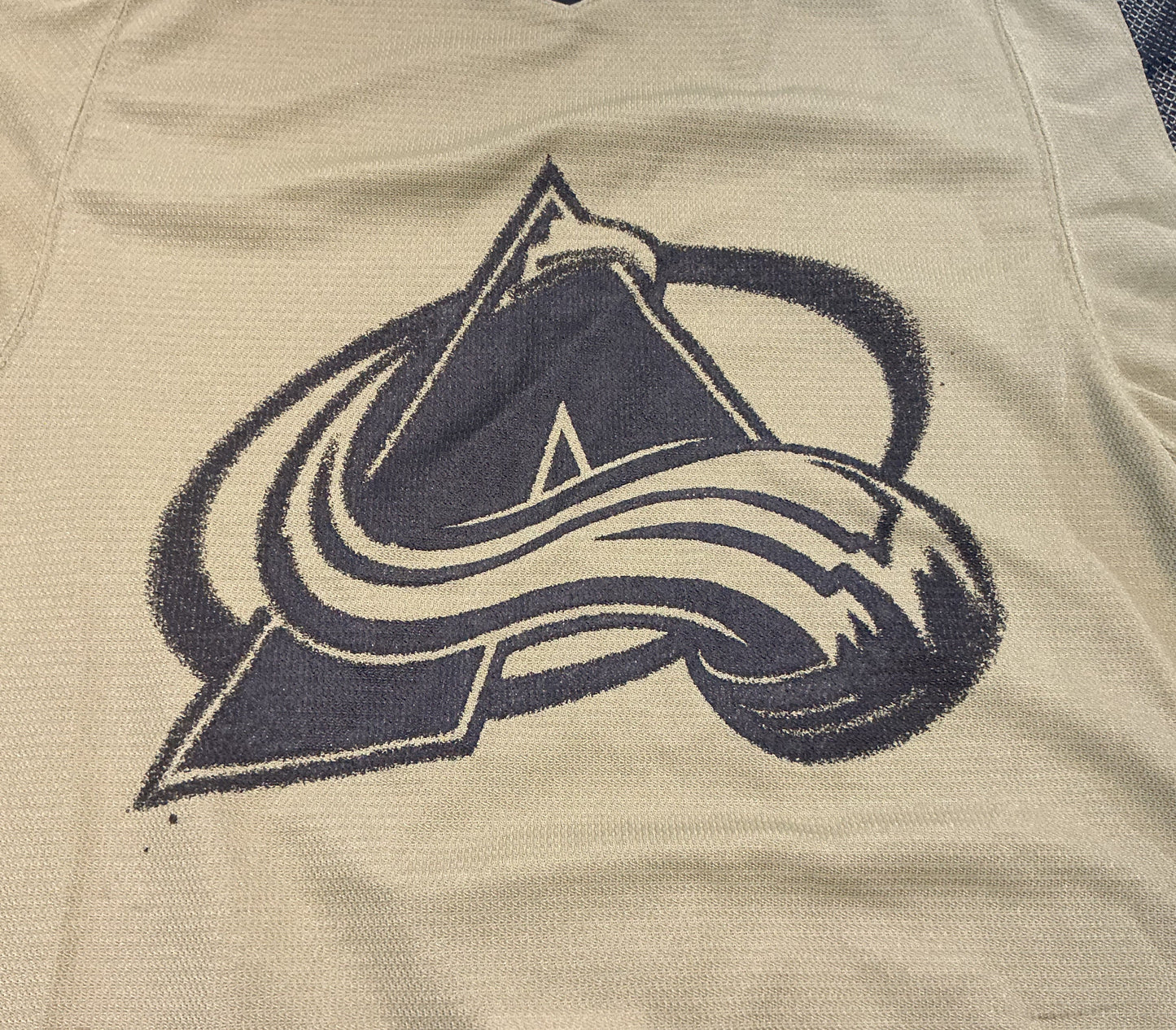Authentic Colorado Avalanche Military Appreciation Night Jersey