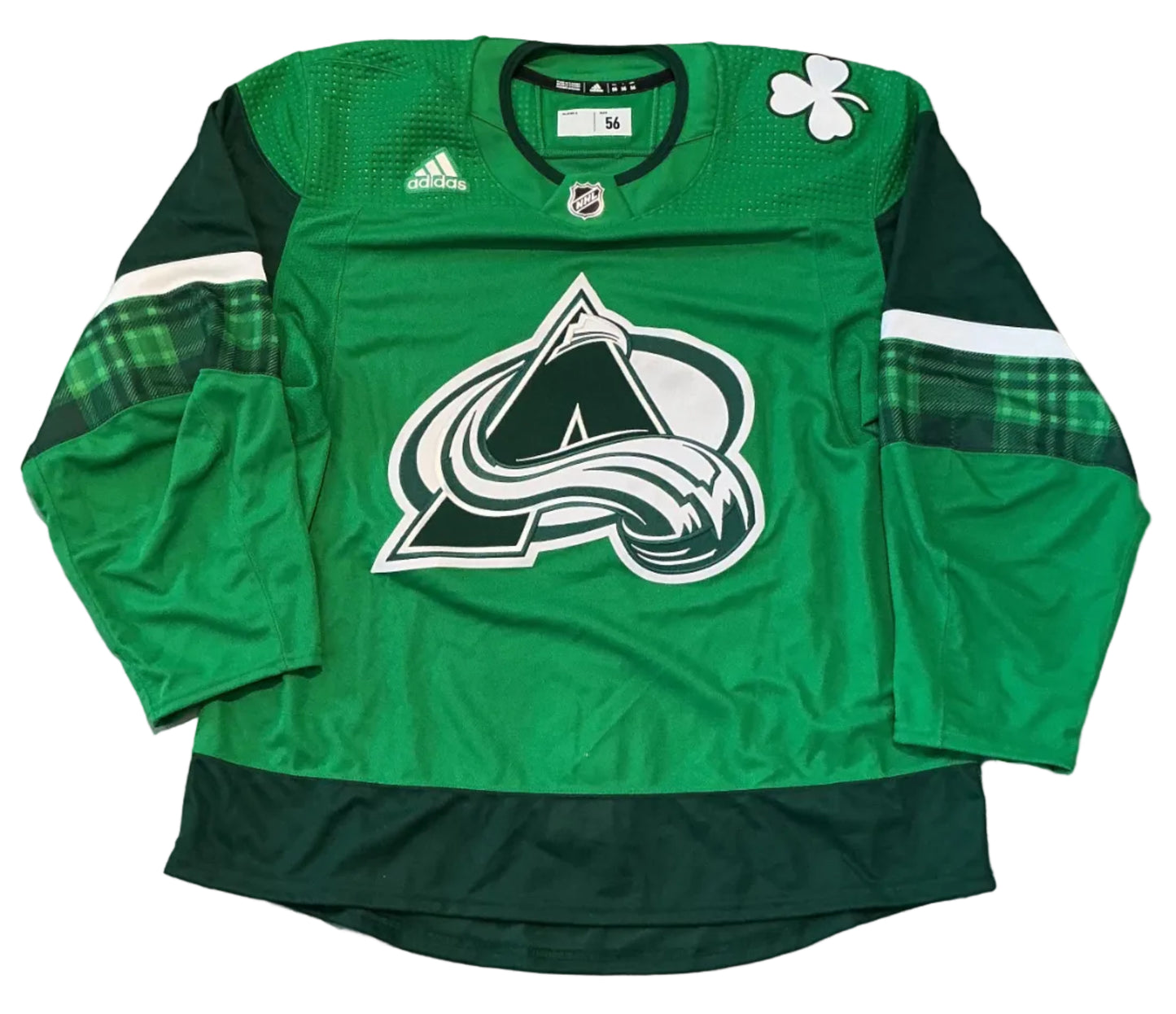 Authentic Colorado Avalanche St. Patty's Day Jersey
