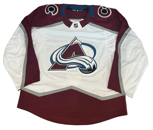 Authentic MiC Primegreen Colorado Avalanche Road Jersey
