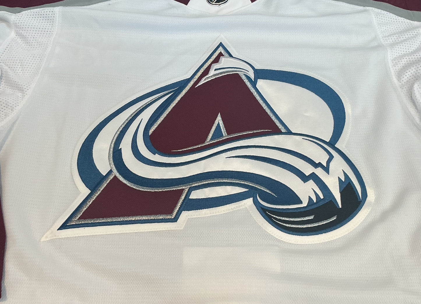 Authentic MiC Primegreen Colorado Avalanche Road Jersey