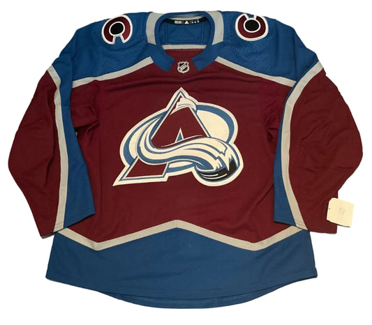 Authentic MiC Primegreen Colorado Avalanche Home Jersey