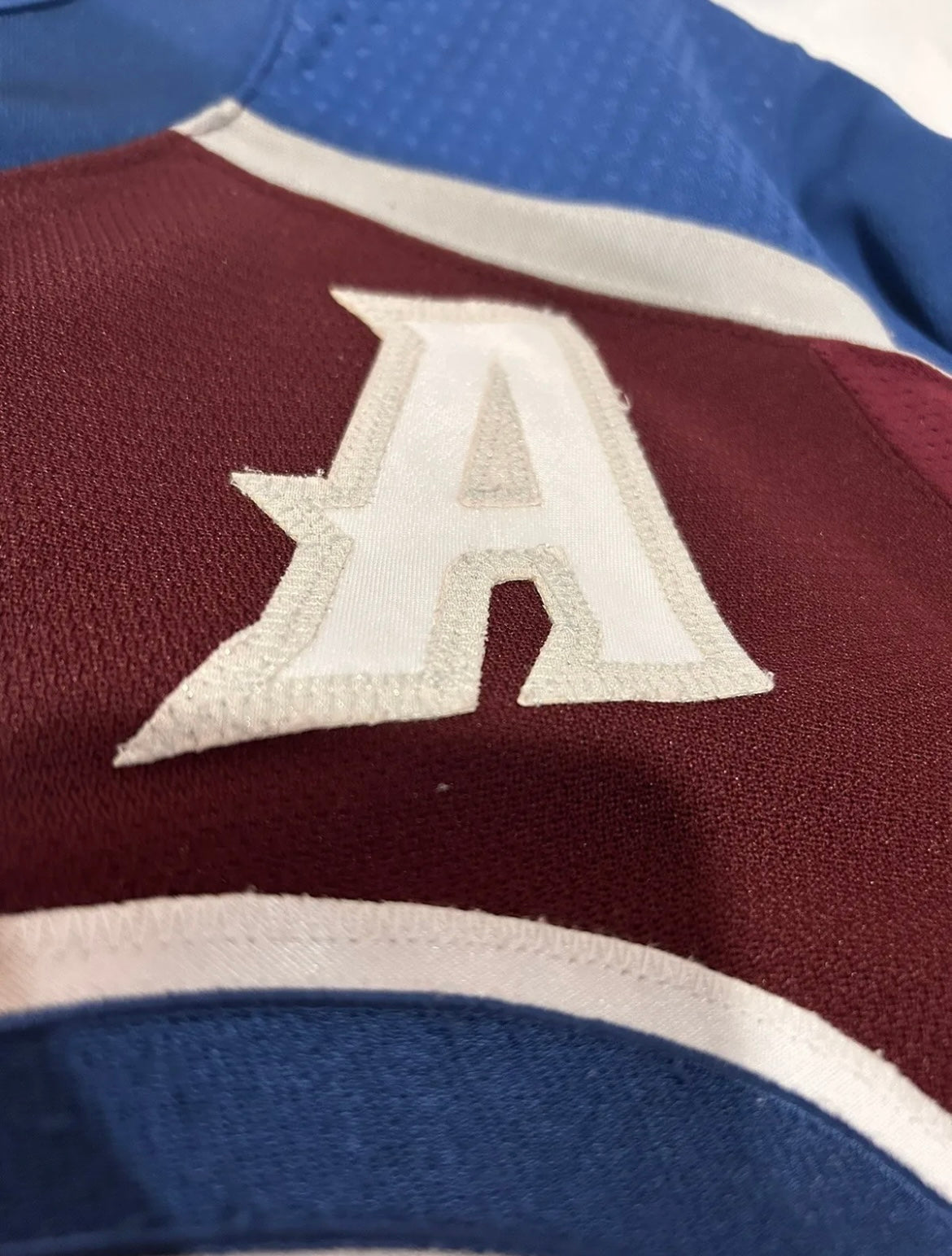 Colorado Avalanche alternate captain's jersey