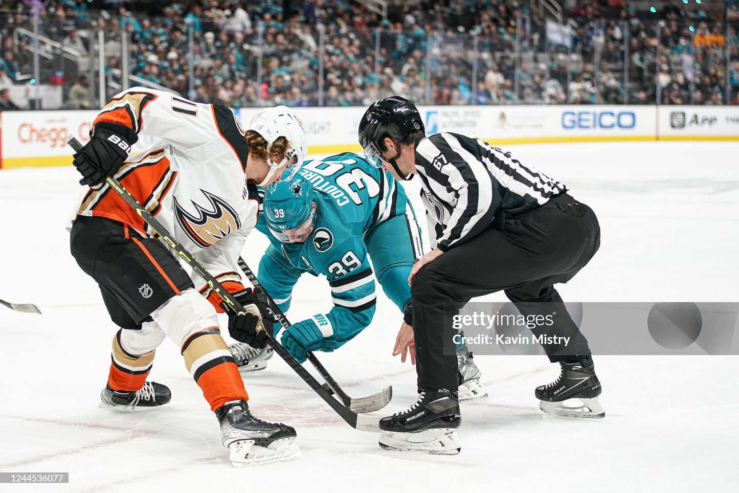 Trevor Zegras Anaheim Ducks Game Worn Photo Matched Skates