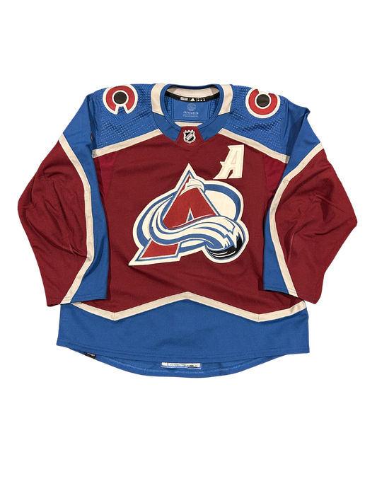 Cale Makar 2022/23 Colorado Avalanche Home #8 Game Worn Jersey